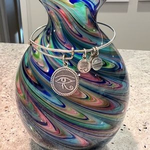 Alex and Ani bracelet-Evil eye bangle